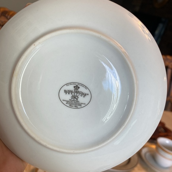 Royal Heritage Primavera Saucer, 6" in - Picture 2 of 2